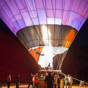 Hot air balloon in Luxor